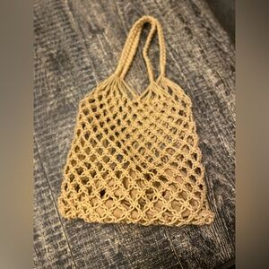 Macramé Tote Bag